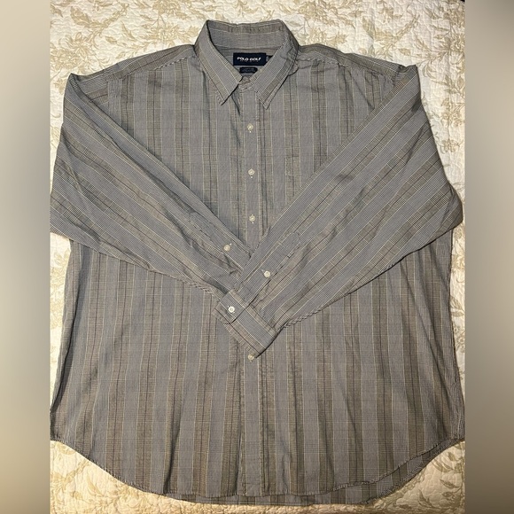 Polo Golf by Ralph Lauren Lofting Cotton Plaid Button Down Shirt, 2XL XXL - Picture 1 of 16